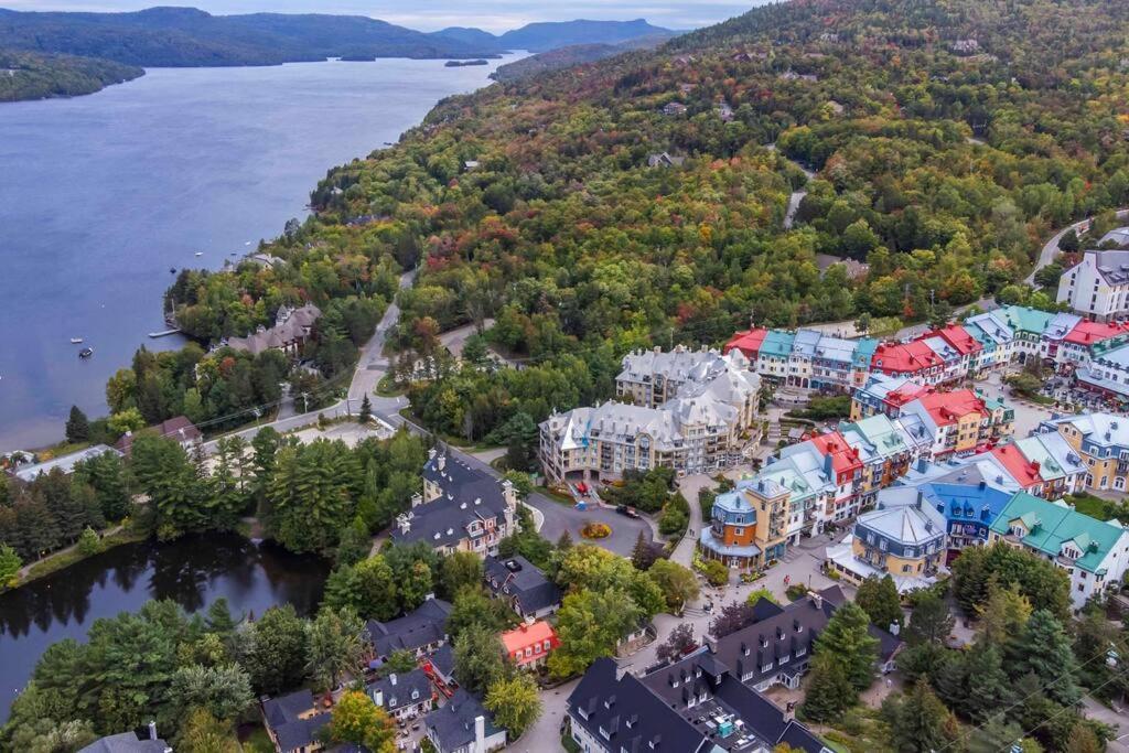 Les Eaux - 2Bdrs W Pool & Hot Tub Near Village 5 Mont-Tremblant Exterior photo